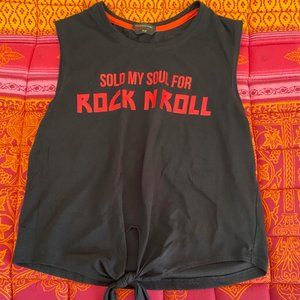 Black Rock n Roll Tank